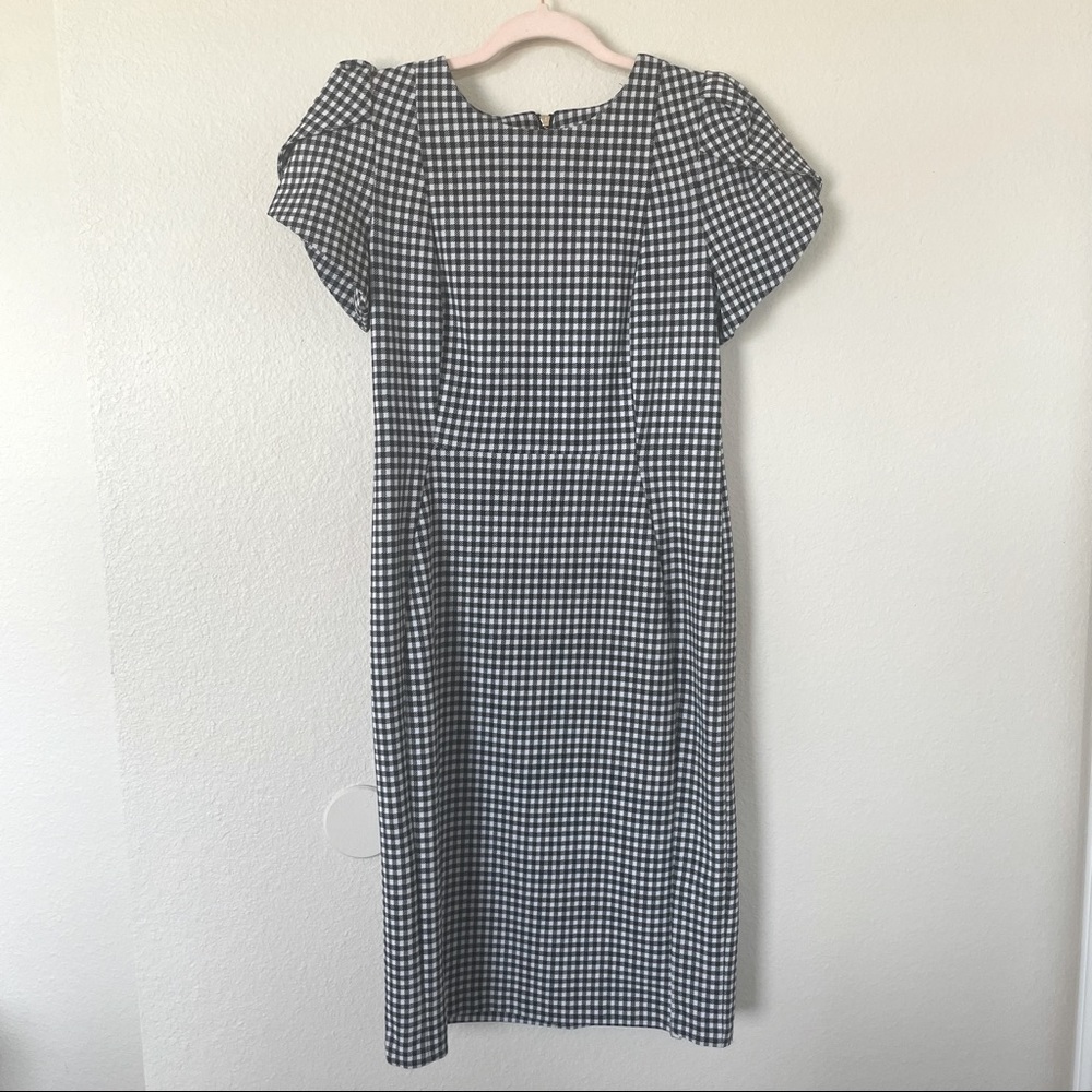 🖤Puff Sleeve Calvin Klein Dress🤍
